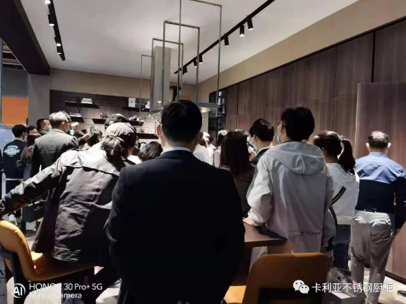 直击cq9电子不锈钢橱柜展馆热闹再现，打卡热点燃爆广州设计周
